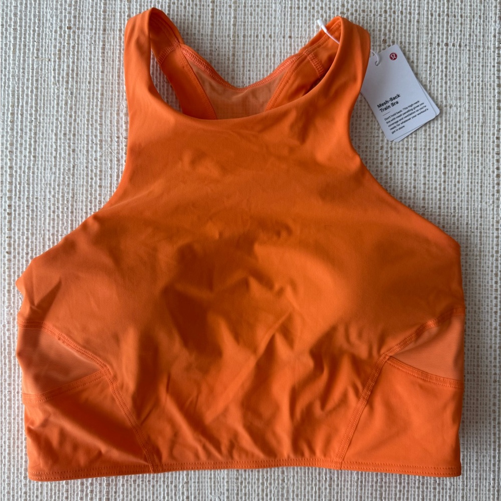 Lululemon Brand New Orange Sports Bra